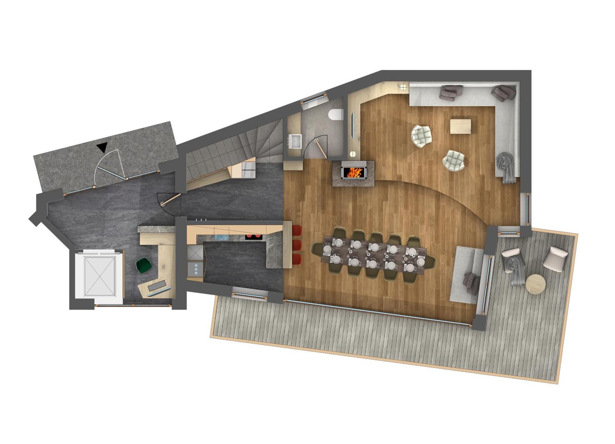 Luxury Chalet Lefiro Santa Cristina Val Gardena ภายนอก รูปภาพ