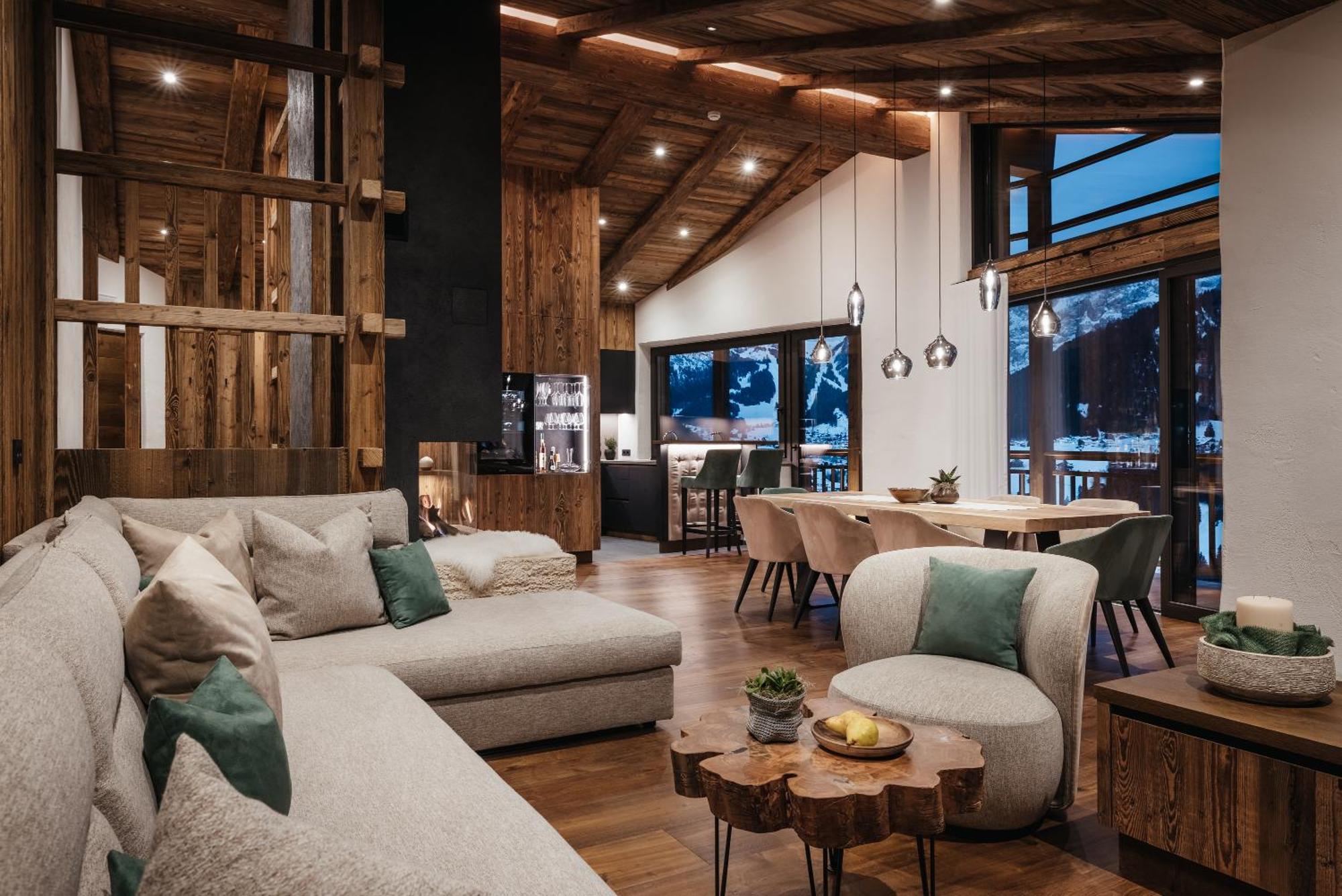 Luxury Chalet Lefiro Santa Cristina Val Gardena ภายนอก รูปภาพ